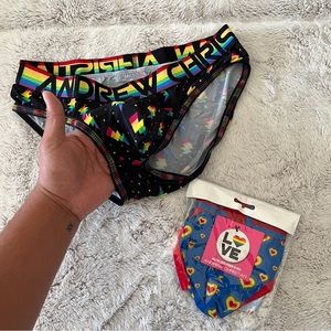 Andrew Christian hip briefs (medium)